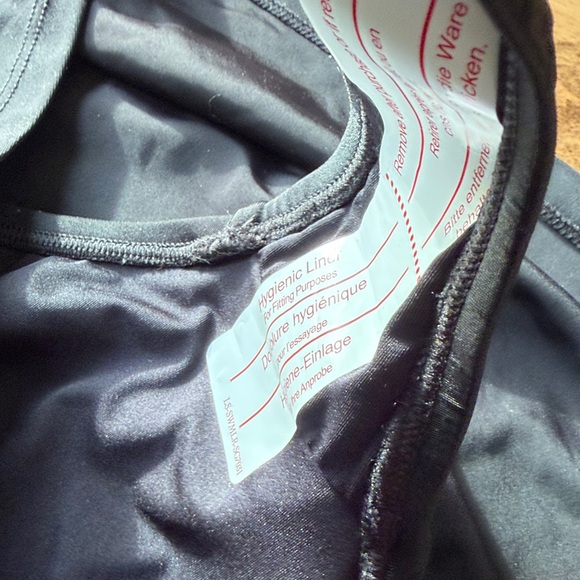 NWT Lands' End Black and White Women's Swim Dress One Piece. Size XL / 18 - Picture 10 of 10